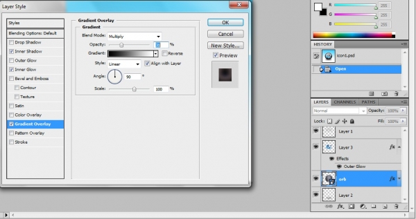 Creation of Pxleyes icon: Step 10